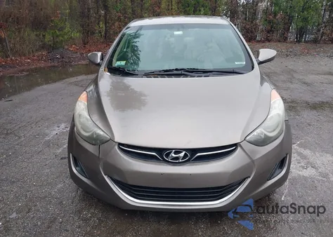 2011 Hyundai Elantra Gls из США, поврежденный, VIN 5NPDH4AE5BH025932